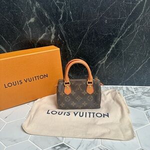 Auth Louis Vuitton Nano speedy 🪅